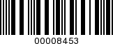 Barcode Image 00008453
