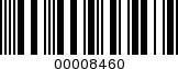 Barcode Image 00008460