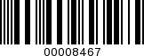 Barcode Image 00008467