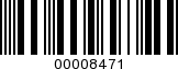 Barcode Image 00008471
