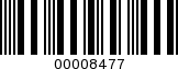 Barcode Image 00008477