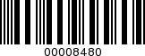 Barcode Image 00008480