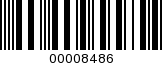 Barcode Image 00008486