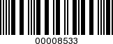 Barcode Image 00008533