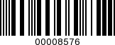 Barcode Image 00008576