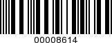 Barcode Image 00008614