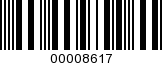 Barcode Image 00008617