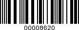 Barcode Image 00008620