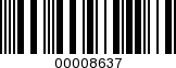 Barcode Image 00008637