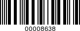 Barcode Image 00008638