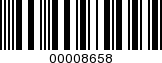 Barcode Image 00008658