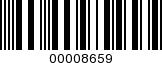 Barcode Image 00008659