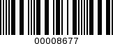Barcode Image 00008677