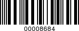Barcode Image 00008684