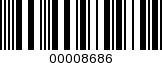Barcode Image 00008686