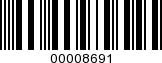 Barcode Image 00008691