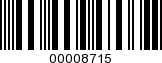 Barcode Image 00008715