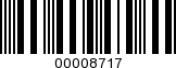Barcode Image 00008717