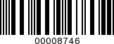 Barcode Image 00008746