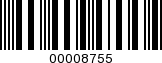 Barcode Image 00008755