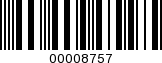 Barcode Image 00008757