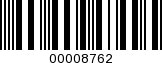 Barcode Image 00008762
