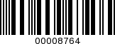 Barcode Image 00008764