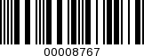 Barcode Image 00008767