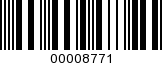 Barcode Image 00008771