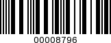 Barcode Image 00008796