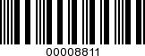 Barcode Image 00008811