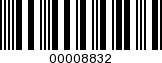 Barcode Image 00008832
