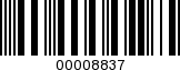 Barcode Image 00008837