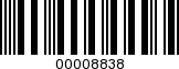 Barcode Image 00008838
