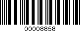 Barcode Image 00008858