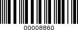 Barcode Image 00008860