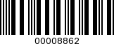 Barcode Image 00008862