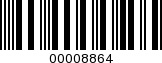 Barcode Image 00008864