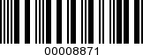 Barcode Image 00008871
