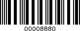 Barcode Image 00008880