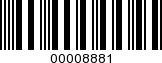 Barcode Image 00008881