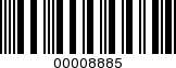 Barcode Image 00008885