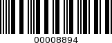 Barcode Image 00008894