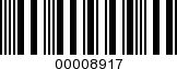 Barcode Image 00008917