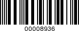 Barcode Image 00008936