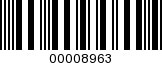 Barcode Image 00008963