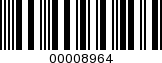 Barcode Image 00008964