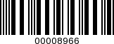 Barcode Image 00008966