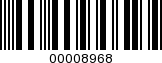 Barcode Image 00008968