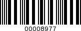 Barcode Image 00008977